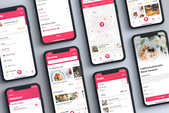 design logistic mobile app, transportation app,  delivery app