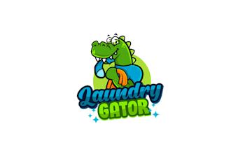 design magnificent clean laundry service logo