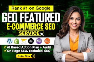 do GEO based advanced shopify and woocommerce SEO for your website