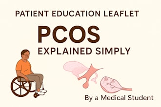 design patient education leaflets and medical flyers
