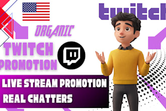 promote your twitch channel to boost live viewers and real engagement
