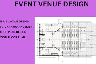 design event seating charts , floor plans ,restaurant layouts and VIP sections