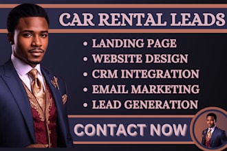 car rental leads car rental booking car rental website car dealership leads