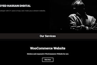 build design redesign wordpress website using elementor pro