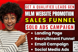 do mlm website promotion, mlm recruitment funnel, solo ads, mlm sales funnel
