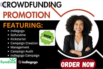 do crowdfunding campaign promotion on gofundme to get genuine donors
