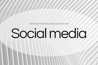 create a custom social media strategy to grow your brand
