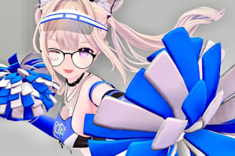 custom vrchat avatar, femboy, vr character, vrc avatar, nsfw, 3d anime, vtuber