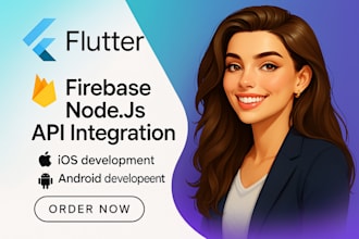 build a professional android and ios app using flutter and firebase