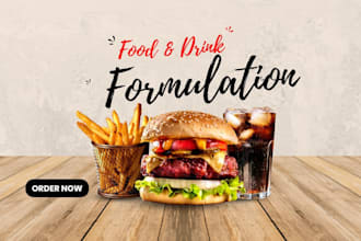 develop innovative beverage formulations tailored to your target market