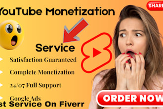 do organic youtube channel promotion and monetization