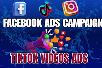 setup facebook ads campaign tiktok video ads business manager fb marketplace