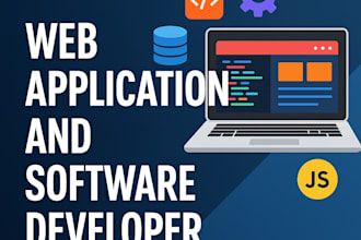 be your software and web application developer