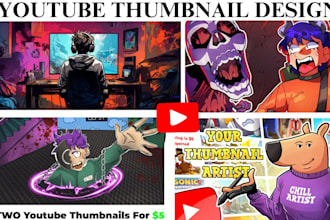 design thumbnails for youtube video essays and documentary