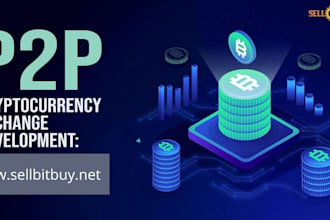 develop coinbase clone exchange, p2p bot, clone crypto exchage website