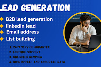 do targeted lead generation b2b lead generation linkedin lead with email address