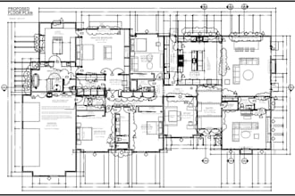 draft professional architectural, civil, working drawings, blueprints and plans