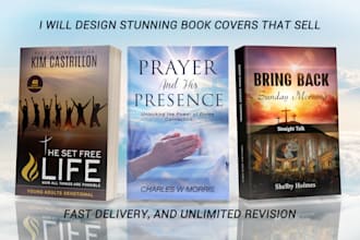 design a professional christian or non fiction book cover