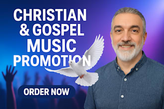 promote and market gospel christian music to the right audience