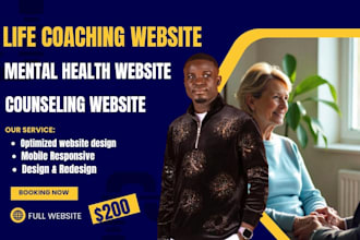 do wordpress coach for therapy, life coach, practitioner and wellness websites