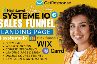 create systeme io website systeme io landing page systeme io sales funnel