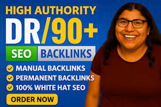 provide DR 90 backlinks with high DR, SEO, dofollow contextual links