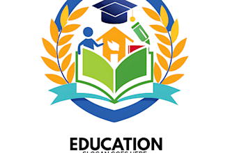 do modern education, daycare, childcare, kids, and children logo