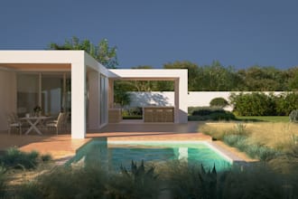 create landscape design with 2d plans and 3d visualization