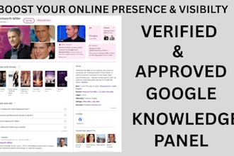 create a verified and approved google knowledge panel knowledgepanel