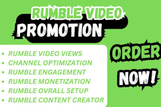 rumble promotion, rumble video SEO, rumble video promotion, rumble channel