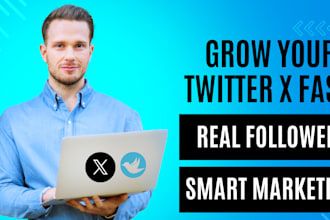 be an x twitter marketing manager and content creator