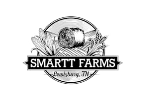 create creative and good looking farm logo design