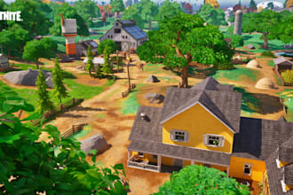 design fortnite uefn creative two map with custom gameplay game development