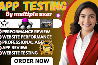 review your website or app, user testing, and give feedback