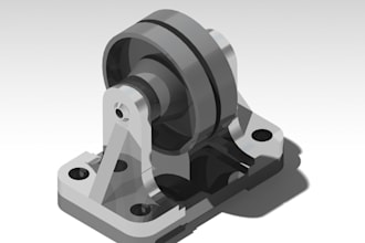 make 3d and 2d drawings in solidworks, fusion 360, creo,inventor for manufac