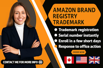 be your licensed US patent, trademark attorney, trademark registration, amazon