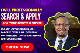 search, match, and apply to tailored remote and onsite jobs