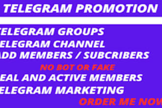 be your expert twitch, telegram, facebook marketing manager