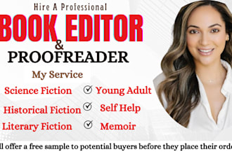 developmentally edit, proofread, and format your novel, memoir, ebook