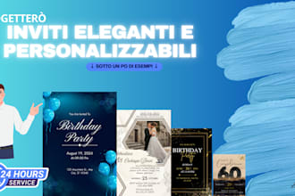 design a flyer for birthday, wedding or any special events