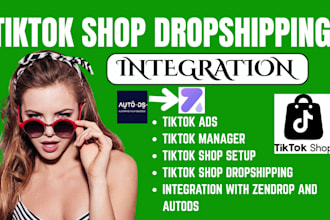 setup tiktok shop dropshipping integration with zendrop and autods fulfillment