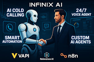 develop ai agent for business using vapi, relevance ai, n8n, coldcalling, python