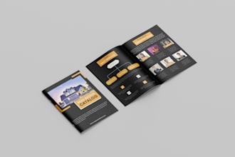 design business brochure company profile, flyer and proposal