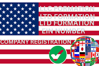 do llc creation, bank acct, ein, taxes for USA and non USA residents