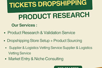 research high ticket winning product for shopify and tiktok