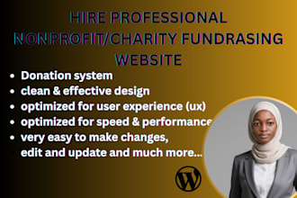 create a non profitable website for your non profit organization