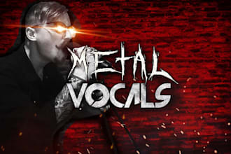 record professional metal, hardcore or metalcore vocals
