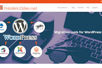 convert clone or migrate magento drupal joomla website to wordpress woocommerce