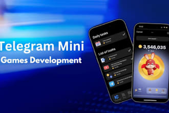 develop telegram web application, telegram mini app or game