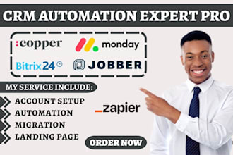 do copper crm bitrix24 automation monday crm jobber close io zapier integration